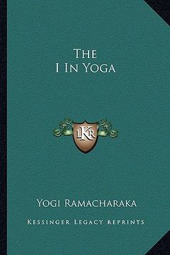 portada the i in yoga (in English)