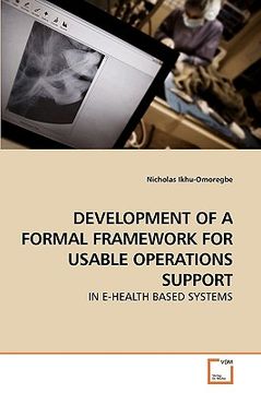 portada development of a formal framework for usable operations support (en Inglés)