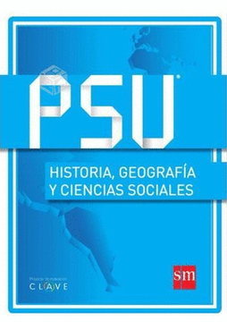 portada Clave psu Historia, Geografía y Ciencias Sociales (2016) (Sm) (in Spanish)