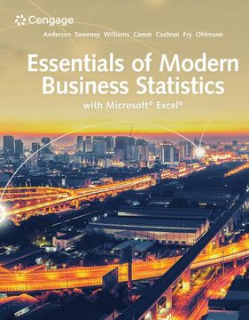 portada Essentials of Modern Business Statistics With Microsoft Excel (Mindtap Course List) (en Inglés)