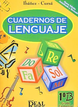 portada Ibañez y Cursa - Cuadernos de Lenguaje Musical 1ºb (Grado Elemental) (Ed. Antigua) (in Spanish)