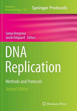 portada DNA Replication: Methods and Protocols