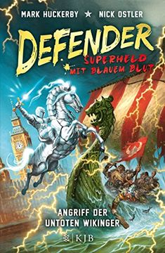 portada Defender - Superheld mit Blauem Blut. Angriff der Untoten Wikinger (in German)