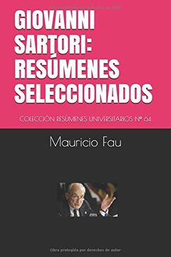 portada Giovanni Sartori: Resúmenes Seleccionados: Colección Resúmenes Universitarios nº 64