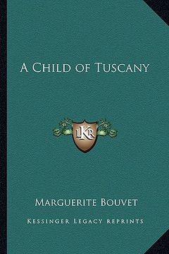 portada a child of tuscany (in English)