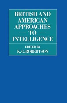 portada British and American Approaches to Intelligence (in English)