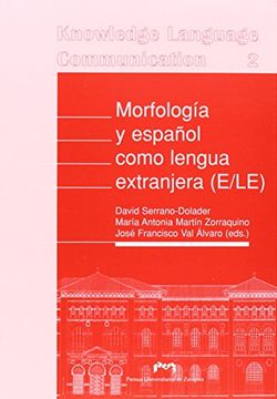 portada Morfología y Español Como Lengua Extranjera (e