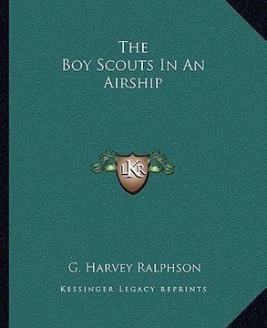 portada the boy scouts in an airship (en Inglés)