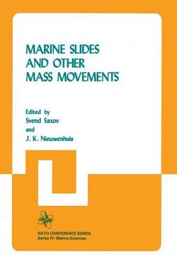 portada Marine Slides and Other Mass Movements (en Inglés)