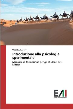portada Introduzione alla psicologia sperimentale (en Italiano)