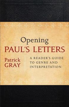 portada opening paul`s letters