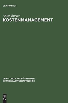 portada Kostenmanagement (en Alemán)