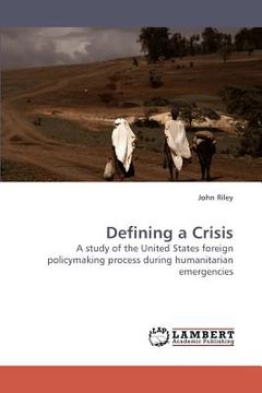 portada defining a crisis (en Inglés)