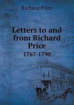portada Letters to and from Richard Price 1767-1790
