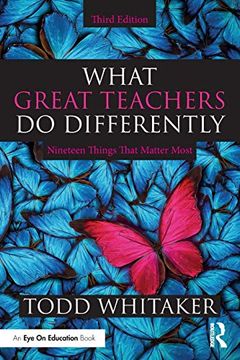 portada What Great Teachers do Differently: Nineteen Things That Matter Most (in English)