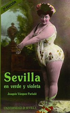 portada Sevilla en verde y violeta. (Colección de bolsillo)