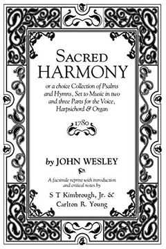 portada Sacred Harmony: Or a Choice Collection of Psalms and Hymns, set to Music in two and Three Parts for the Voice, Harpsichord & Organ 