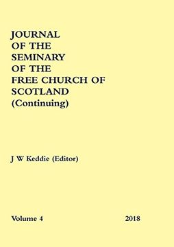 portada Journal of the Seminary of the Free Church of Scotland (Continuing) (en Inglés)