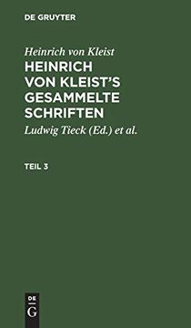 portada Heinrich von Kleist's Gesammelte Schriften (in German)