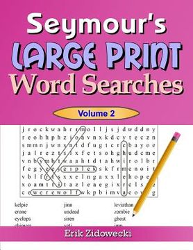 portada Seymour's Large Print Word Searches - Volume 2 (en Inglés)