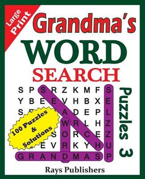 portada Grandma's Word Search Puzzles 3 (in English)