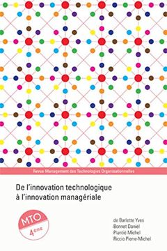 portada De L'innovation Technologique a L'innovation Manageriale - Management des Technologies Organisationn (Economie et Gestion)