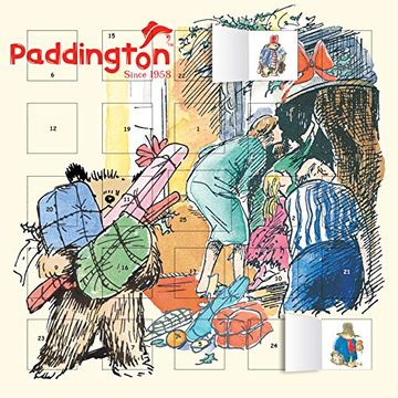 portada Paddington - Peggy Fortnum Advent Calendar (With Stickers) (en Inglés)