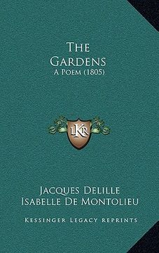 portada the gardens: a poem (1805) (en Inglés)