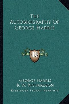 portada the autobiography of george harris