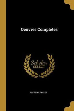 portada Oeuvres Complètes (en Francés)