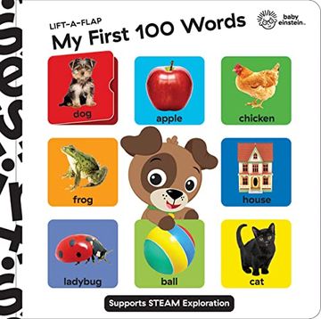 portada Baby Einstein: My First 100 Words Lift-A-Flap (en Inglés)