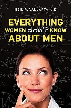 portada everything women don't know about men (en Inglés)