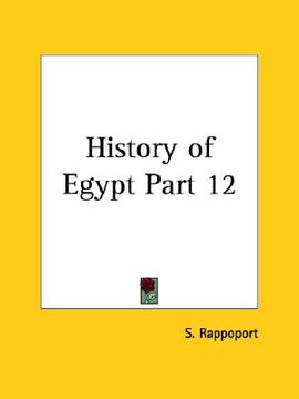 portada history of egypt part 12 (en Inglés)