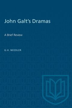 portada John Galt's Dramas: A Brief Review (en Inglés)