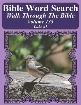 portada Bible Word Search Walk Through The Bible Volume 133: Luke #1 Extra Large Print (in English)