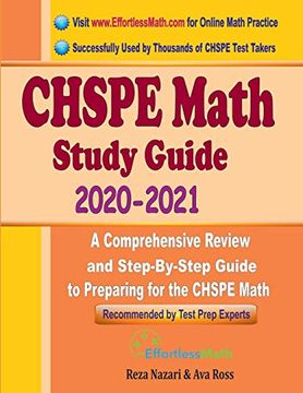 portada Chspe Math Study Guide 2020 - 2021: A Comprehensive Review and Step-By-Step Guide to Preparing for the Chspe Math (en Inglés)