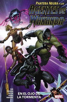 portada Pantera Negra y los Agentes de Wakanda 1. El ojo de la Tormenta