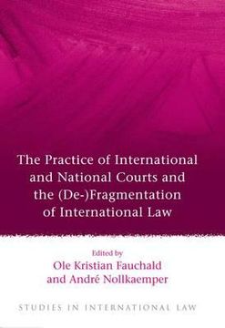 portada the practice of international and national courts and the (de-)fragmentation of international law