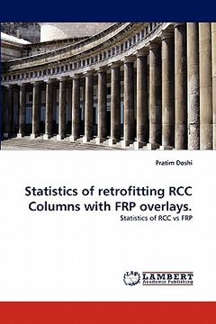 portada statistics of retrofitting rcc columns with frp overlays. (en Inglés)