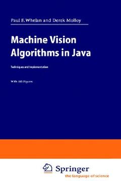 portada machine vision algorithms in java: techniques and implementation (en Inglés)