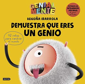 portada Genial Mente. Demuestra que Eres un Genio (Libros de Entretenimiento) (in Spanish)