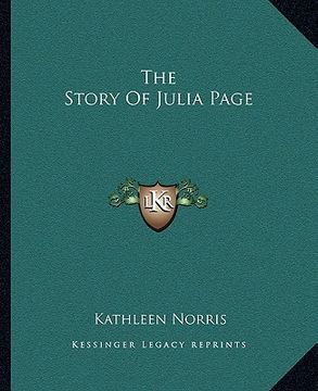 portada the story of julia page (en Inglés)
