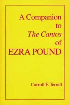 portada A Companion to the Cantos of Ezra Pound (en Inglés)