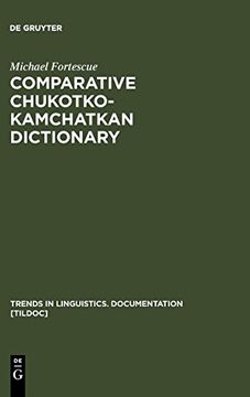 portada Comparative Chukotko-Kamchatkan Dictionary (en Inglés)