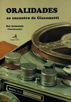 portada Oralidades ao encontro de Giacometti