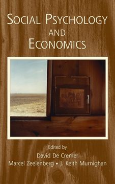 portada Social Psychology and Economics. (en Inglés)