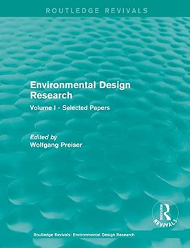 portada Environmental Design Research (Routledge Revivals: Environmental Design Research) (en Inglés)