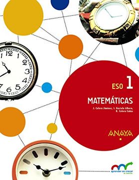 portada Matemáticas 1. (Colegios Bilingües) (Paperback)