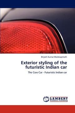 portada exterior styling of the futuristic indian car (en Inglés)