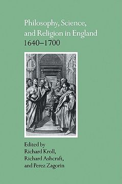 portada Philosophy, Science, and Religion in England 1640 1700 